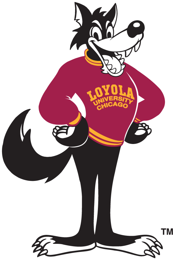Loyola Ramblers 1994-2000 Secondary Logo v2 DIY iron on transfer (heat transfer)